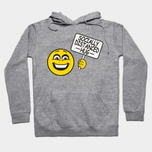 Socially Distanced Hug Sign Hoodie